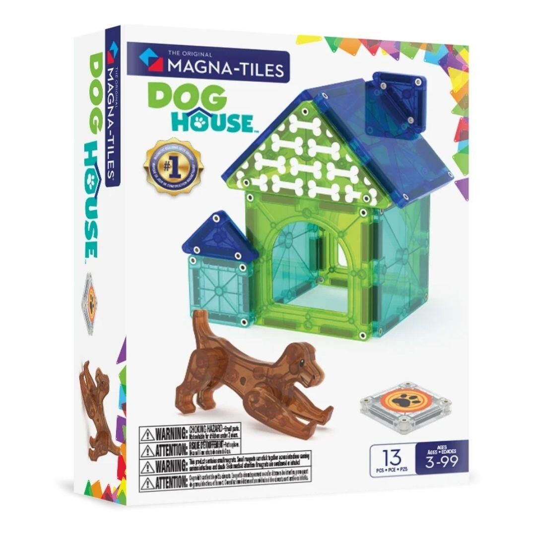 Magna-Tiles - Dog House - 13 Parça