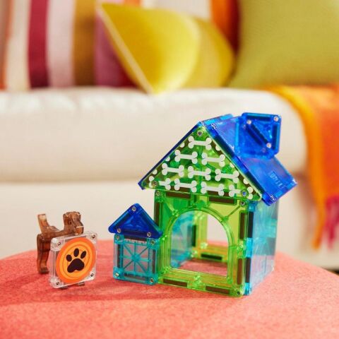 Magna-Tiles - Dog House - 13 Parça