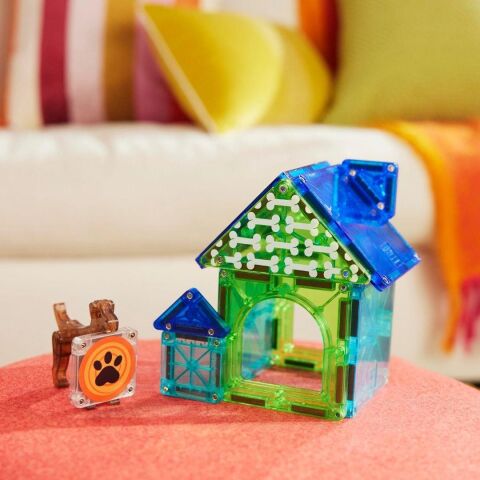 Magna-Tiles - Dog House - 13 Parça