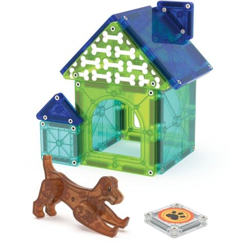 Magna-Tiles - Dog House - 13 Parça