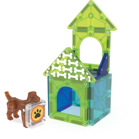 Magna-Tiles - Dog House - 13 Parça