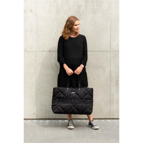 Childhome - Family Bag - Puffy - Siyah