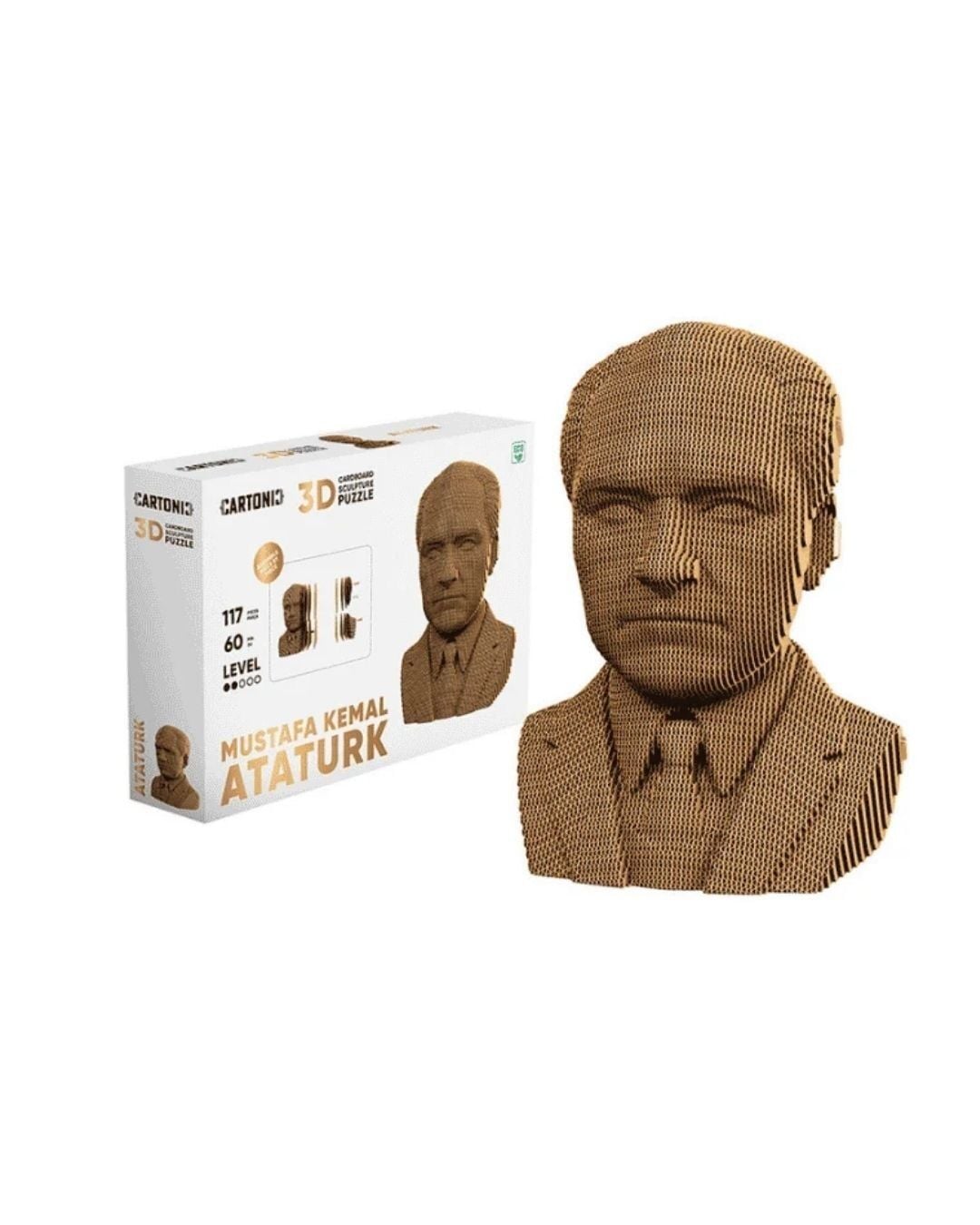Cartonic 3D Puzzle - Mustafa Kemal Atatürk