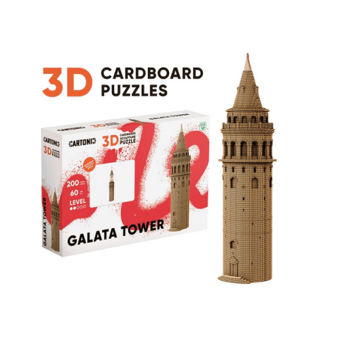 Cartonic 3D Puzzle - Galata Tower