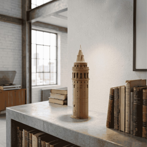 Cartonic 3D Puzzle - Galata Tower