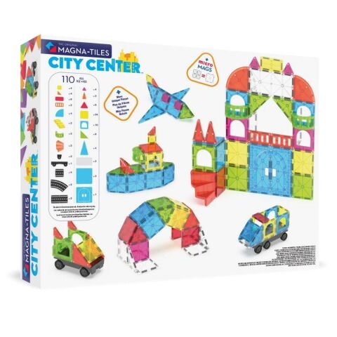Magna-Tiles - City Center - 110 Parça