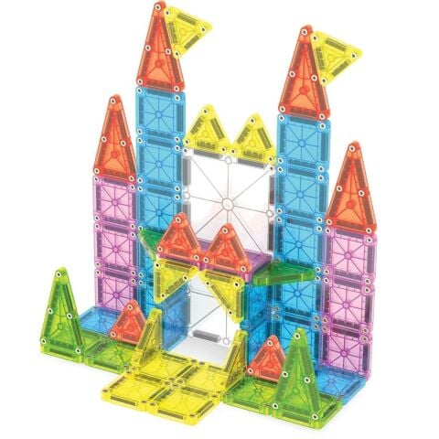 Magna-Tiles - MicroMAGS Travel Deluxe - 55 Parça