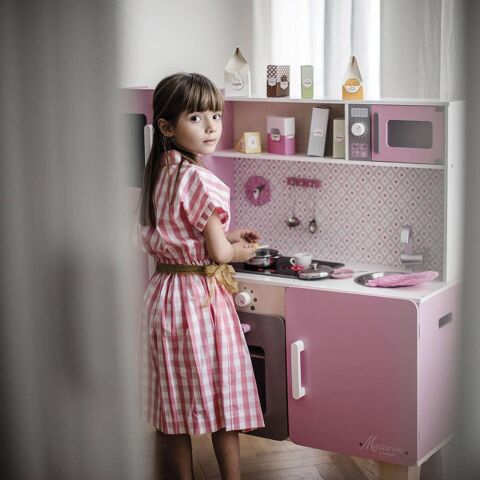 Janod Macaron Mutfak - Ahşap Evcilik Oyunu Seti