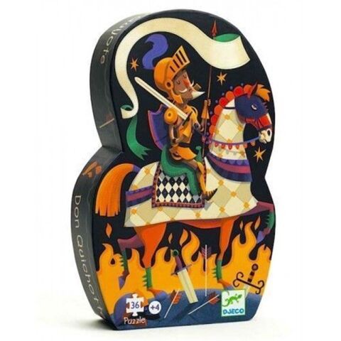 Djeco Dekoratif Puzzle 36 Parça / Don Quixotte