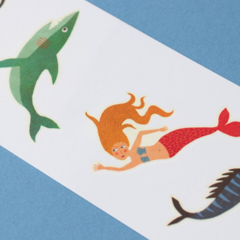 Londji Tattoos Geçici Dövme / Ocean