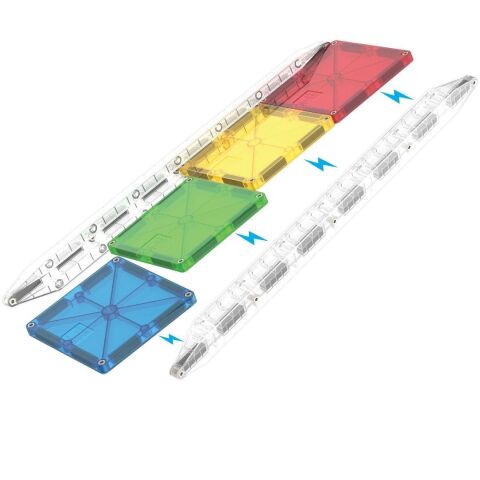 Magna-Tiles -  Rail Racers - 33 Parça