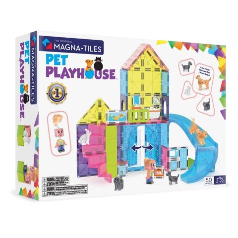 Magna-Tiles - Pet Playhouse - 50 Parça