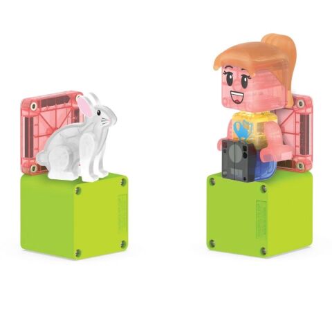 Magna-Tiles - Pet Playhouse - 50 Parça