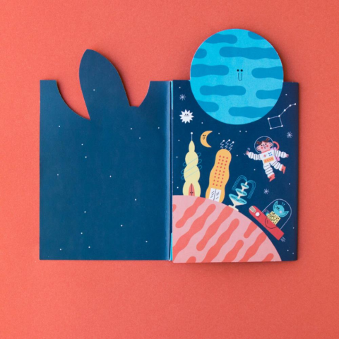 Londji Activities Stickers Space / Aktiviteler Çıkartma Uzay