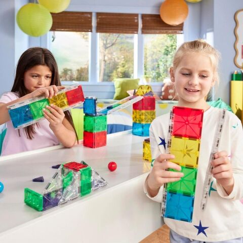 Magna-Tiles -  Rail Racers Deluxe  - 90 Parça