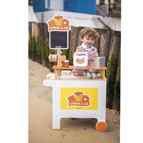 Janod Ahşap Waffle Tezgahı - Role Play Evcilik Oyunları