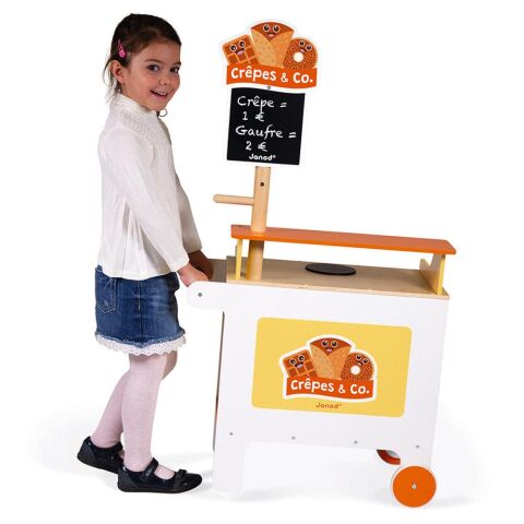 Janod Ahşap Waffle Tezgahı - Role Play Evcilik Oyunları