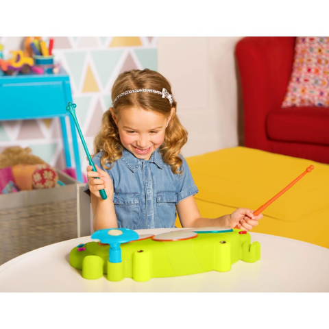 B.Toys Kurbağacık Bateri / Frog Drum Set Ribbit-tat-tat