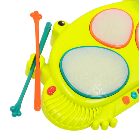 B.Toys Kurbağacık Bateri / Frog Drum Set Ribbit-tat-tat