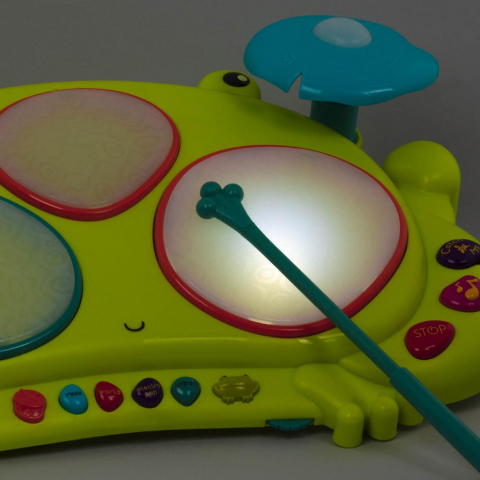 B.Toys Kurbağacık Bateri / Frog Drum Set Ribbit-tat-tat
