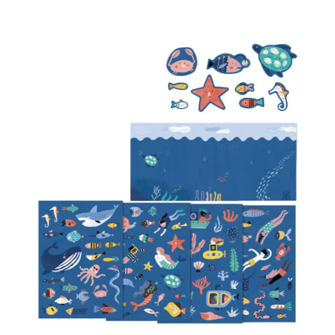 Londji Activities Stickers / Aktiviteler Çıkartma Deniz