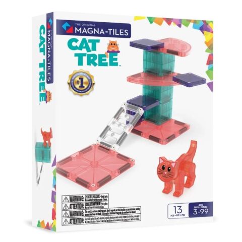Magna-Tiles -  Cat Tree - 13 Parça