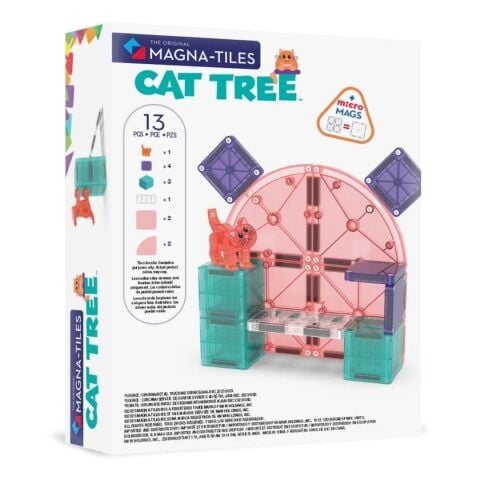 Magna-Tiles -  Cat Tree - 13 Parça