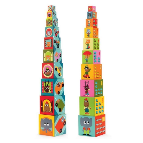 Djeco Küpler / 10 Vehicles Blocks
