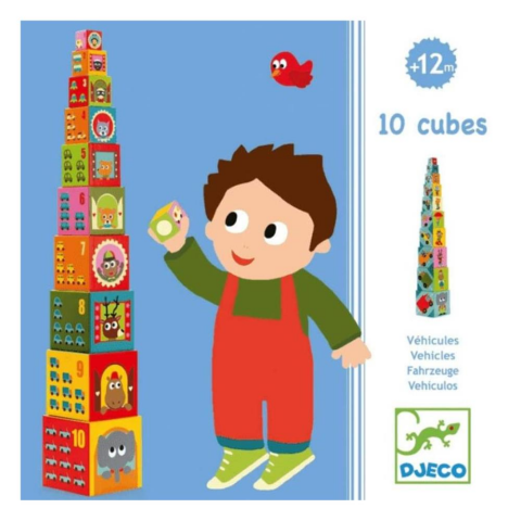 Djeco Küpler / 10 Vehicles Blocks