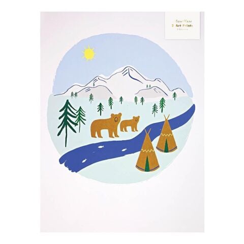 Meri Meri - Kamp Poster