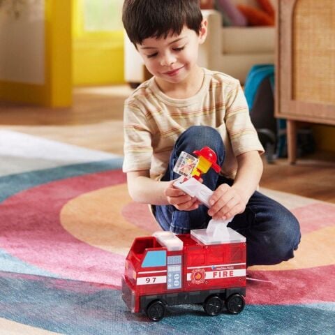 Magna-Tiles -  Fire Station - 50 Parça