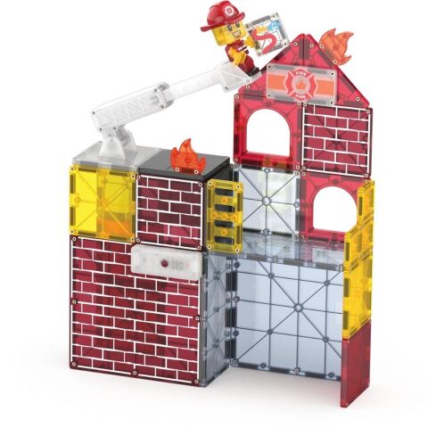 Magna-Tiles -  Fire Station - 50 Parça