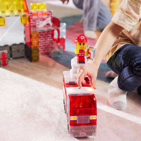 Magna-Tiles -  Fire Station - 50 Parça