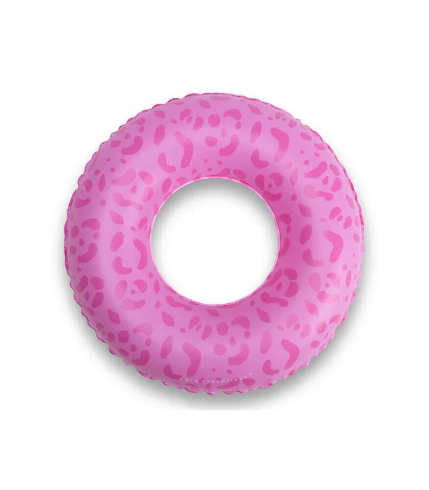 Swim Essentials Pink Leopard Yüzme Simidi 55cm