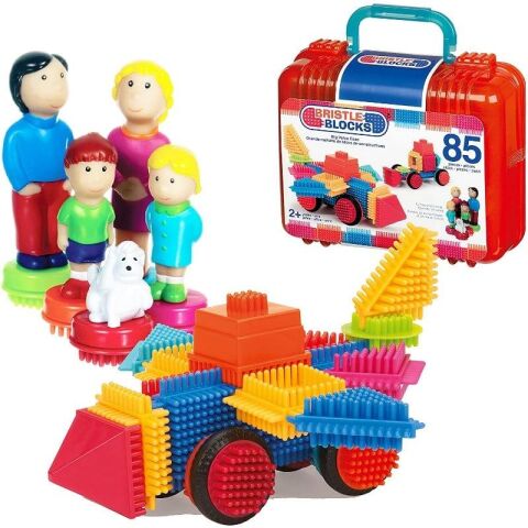 Bristle Blocks Yapı Oyuncakları - Aile - 85 Parça