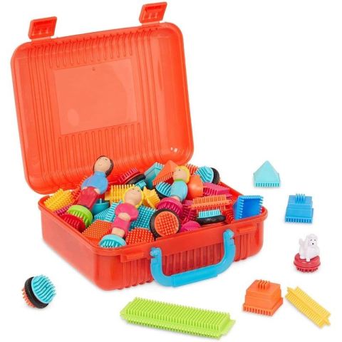 Bristle Blocks Yapı Oyuncakları - Aile - 85 Parça