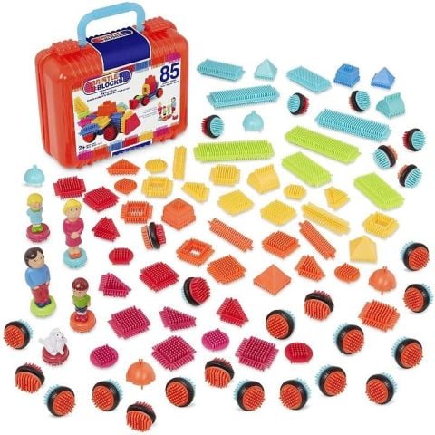 Bristle Blocks Yapı Oyuncakları - Aile - 85 Parça