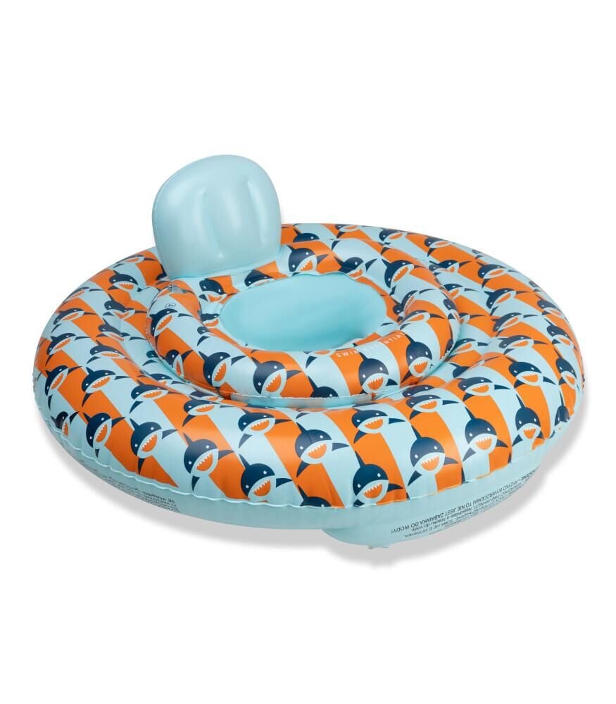 Swim Essentials Tropic Shark Bebek Sırt Destekli Yüzme Simidi 0-1 Yaş