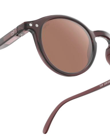 Izipizi - Sun Junior #D Old Leather 5-10 Yaş - Koyu Kahverengi Çocuk Güneş Gözlüğü