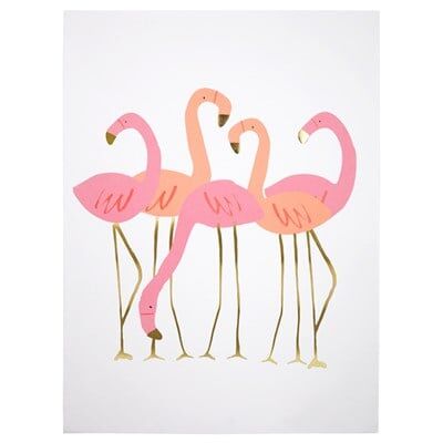 Meri Meri - Flamingo Poster