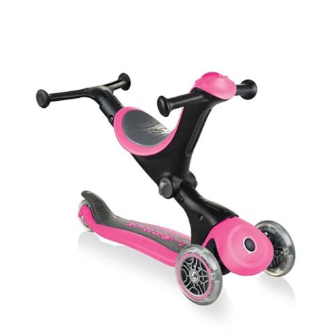Globber Go Up Deluxe Scooter / Pembe
