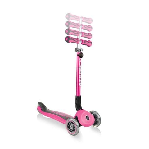 Globber Go Up Deluxe Scooter / Pembe