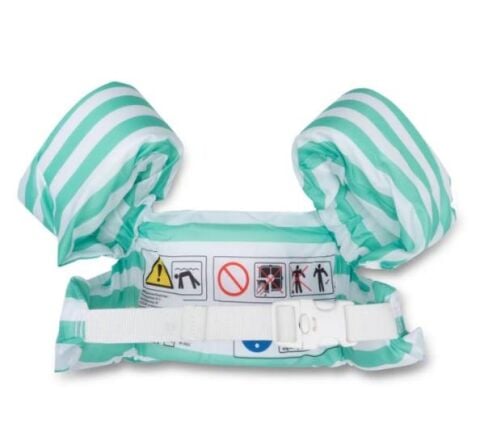 Swim Essentials Green Whale Puddle Jumper Kolluklu Yüzme Yeleği 2-6 Yaş