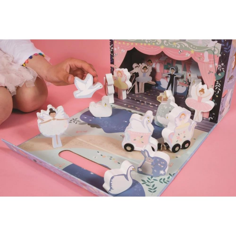 Floss & Rock Ahşap Figürlü Oyun Kutuları / Enchanted