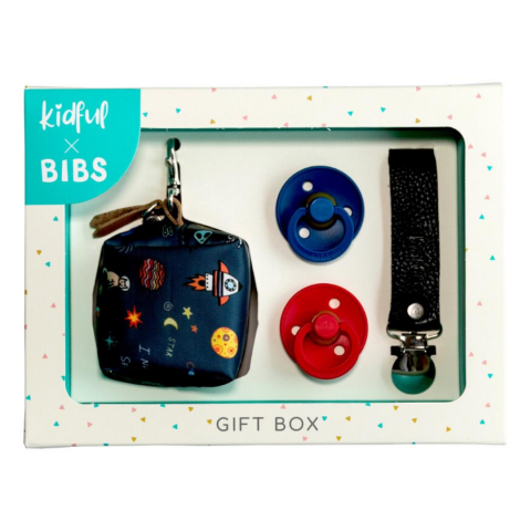Kidful & Bibs Colour Hediye Seti (0 - 6 Ay) - Universe