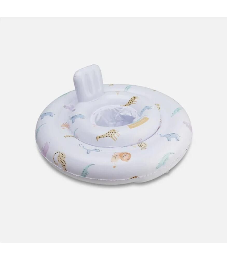 Swim Essentials Wild Life Leopard Bebek Sırt Destekli Yüzme Simidi 1-2 Yaş