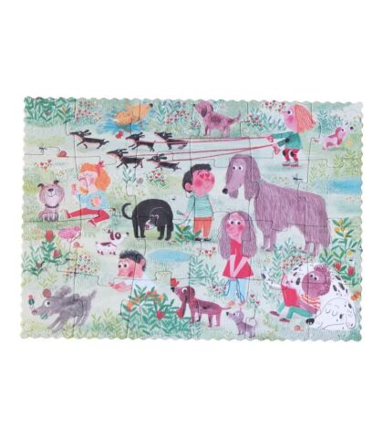 Londji Cats & Dogs Mini Çift Taraflı Puzzle