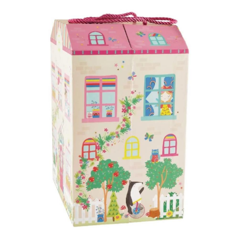 Floss & Rock Ahşap Figürlü Oyun Kutuları / Rainbow