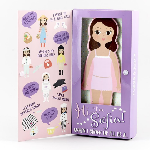 Floss & Rock Mıknatıslı Giydirme Setleri / Sophia