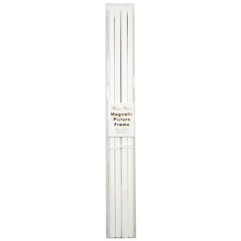 Meri Meri - White Magnetic Picture Frame - Beyaz Manyetik Resim Çerçevesi